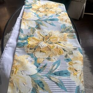 Fields Of Flowers Floral Table Runner